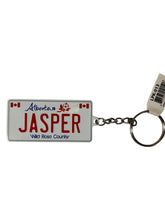 Load image into Gallery viewer, License Plate Keychain  Jasper Alberta
