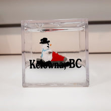 Load image into Gallery viewer, Water Cube Snowman Kelowna BC

