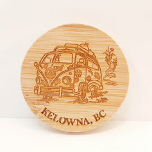 Load image into Gallery viewer, Camper Van Wooden Bottle Opener magnet Kelowna BC
