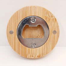 Load image into Gallery viewer, Bear Wooden Bottle Opener magnet Kelowna BC
