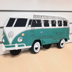 Cribbage Board Volkswagen Bus Handcrafted in BC by Andrew Riddle