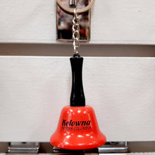 Load image into Gallery viewer, Bell &quot;Ring For A Kiss&quot; Kelowna Keychain Red

