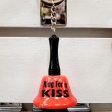 Load image into Gallery viewer, Bell &quot;Ring For A Kiss&quot; Kelowna Keychain Red
