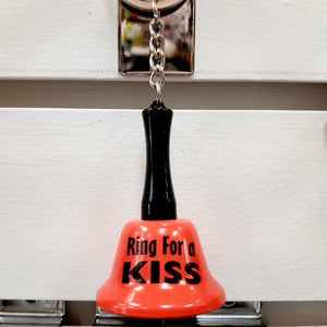 Bell "Ring For A Kiss" Kelowna Keychain Red