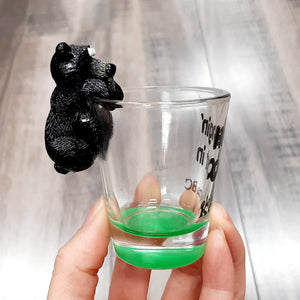 Hangin' Out in Kelowna Bear Shot Glass