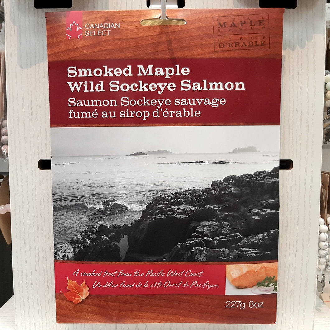 Smoked Maple Wild Sockeye Salmon 227g