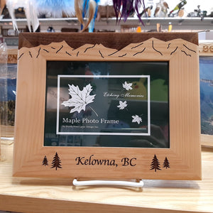 Wooden Mountain Photo Frame Kelowna BC 5X7