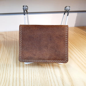 Adrian Klis Buffalo Leather Wallet Purse Card Holder #220