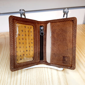 Adrian Klis Buffalo Leather Wallet Purse Card Holder #220
