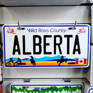 Alberta Tin License Plate