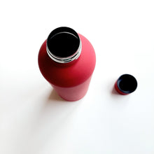 Load image into Gallery viewer, Light Weight  Insulated Stainless Steel Water Bottle Red Ogopogo Kelowna
