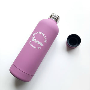 Light Weight  Insulated Stainless Steel Water Bottle Purple Ogopogo