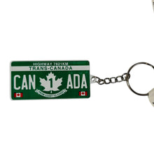 Load image into Gallery viewer, License Plate Keychain Trans-Canada
