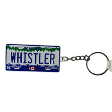 Load image into Gallery viewer, License Plate Keychain  Whistler
