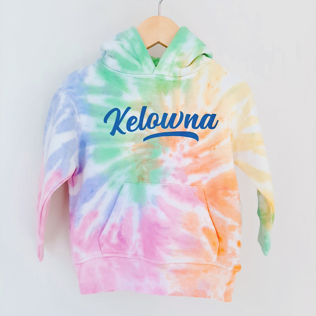 Kids Pastel Tie-dye Hoodie Kelowna Canada