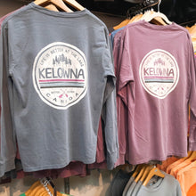 Load image into Gallery viewer, Back Printed Adult Long Sleeve Shirt &quot;LIFE IS BETTER AT THE LAKE&quot; KELOWNA Purple
