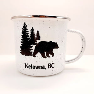 Kelowna Tin Mug Bear