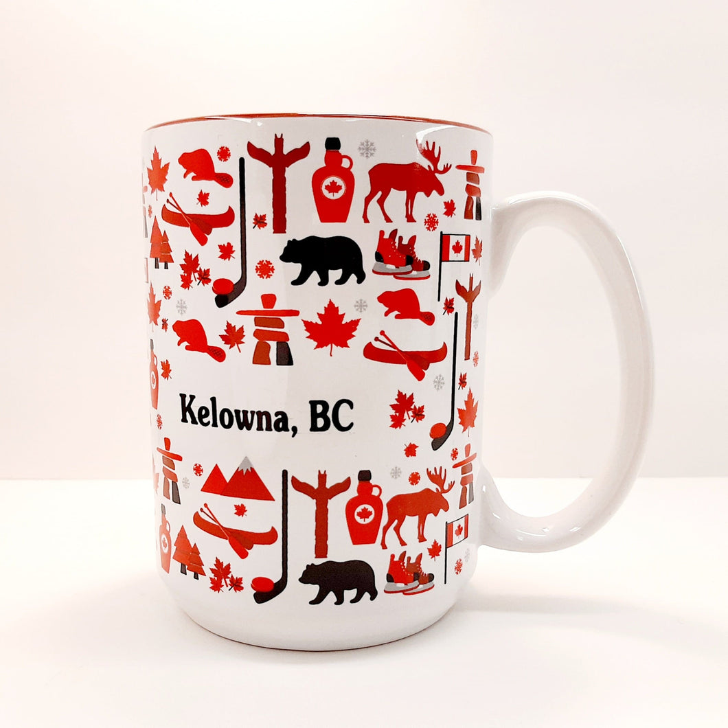 Kelowna Mug Memory of Canada