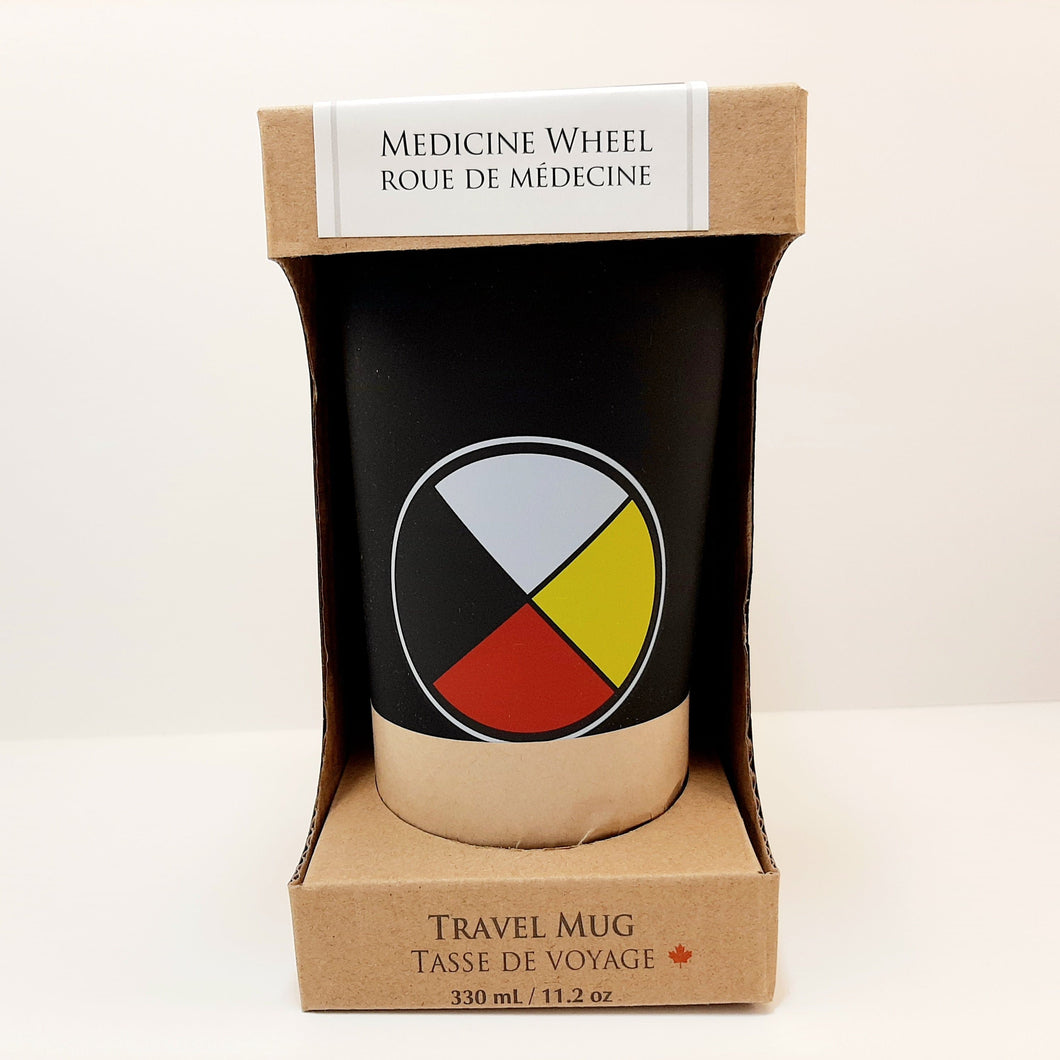Designed Travel Mug MEDICINE WHEEL