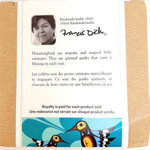 Designed Travel Mug HUMMING BIRD