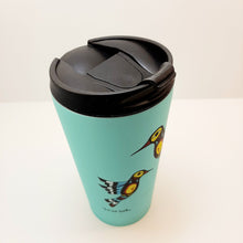 Load image into Gallery viewer, Designed Travel Mug HUMMING BIRD
