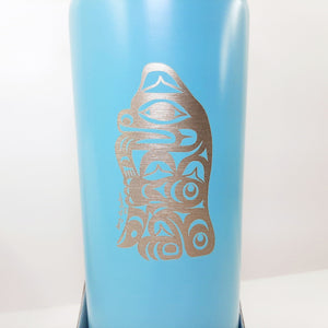 Insulated  Water Bottle With Native art