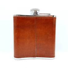 Load image into Gallery viewer, Flask Moose Canada With Leather Style Cover
