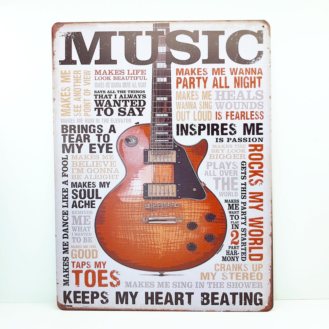 Tin Sign 