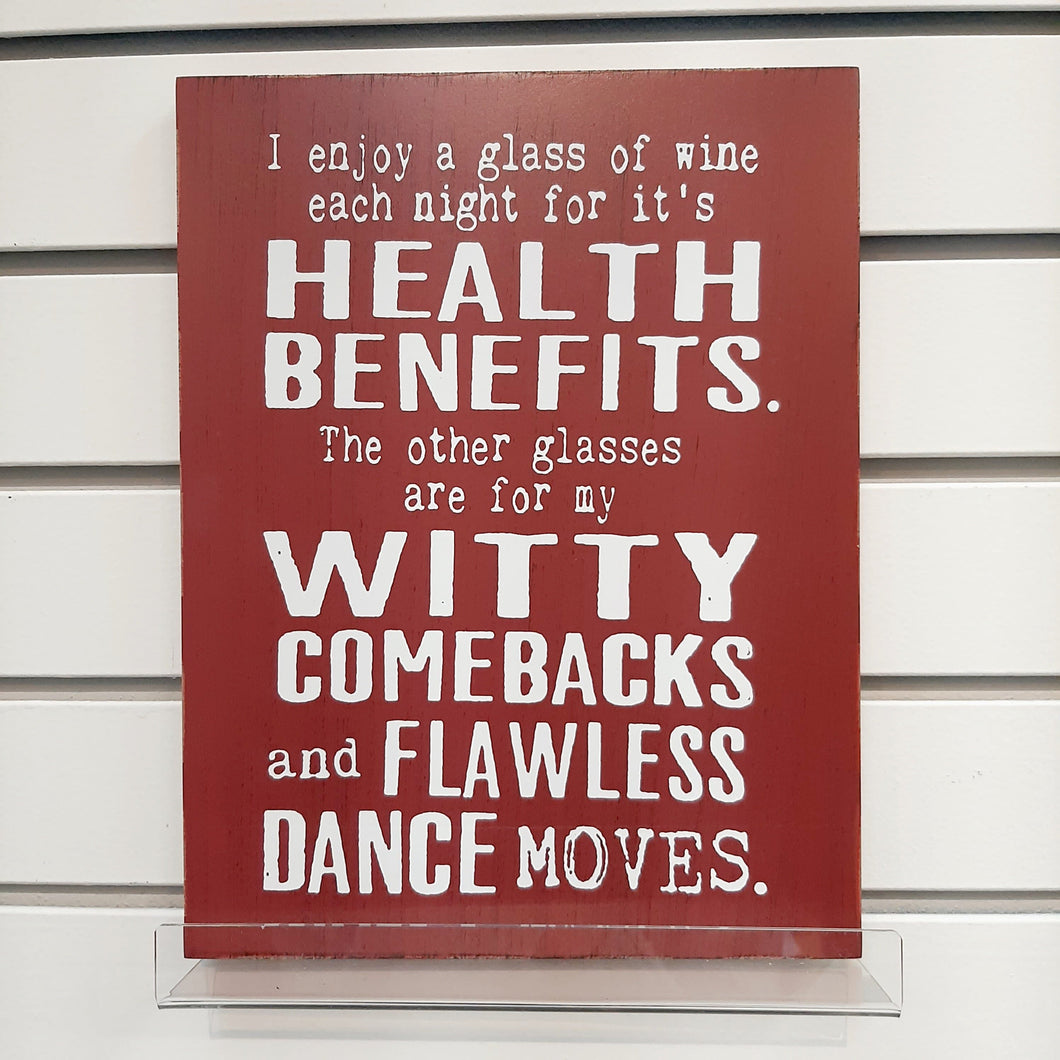 Wooden Sign 