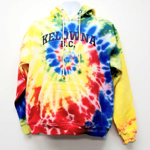 Adult Kelowna Tie dye Hoodie Wool Lined