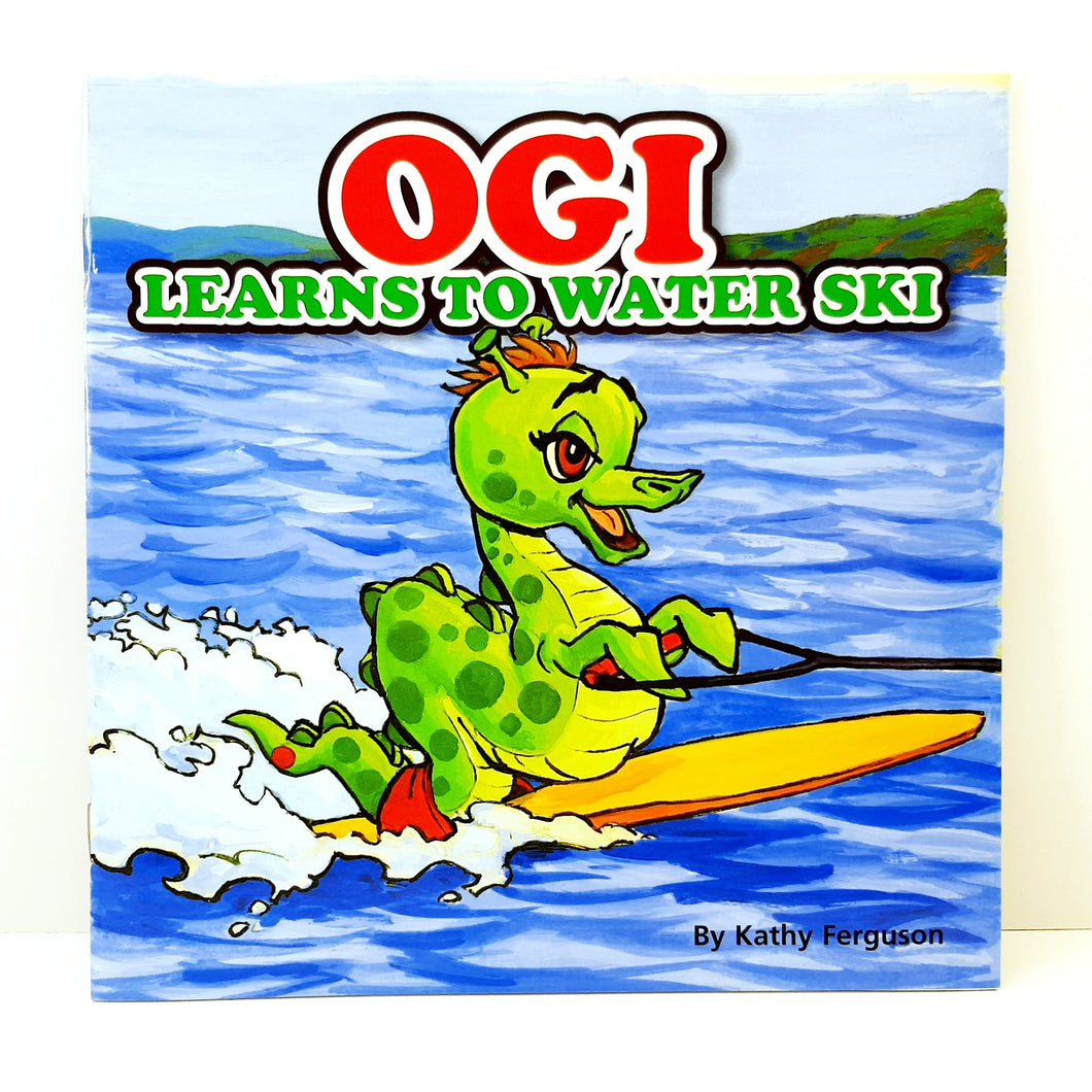 OGI LEARNS TO WATER SKI