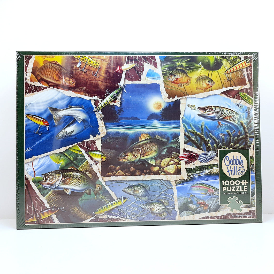 1000 PCS PUZZLE FISH PICS