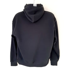 Load image into Gallery viewer, Adult Okanagan Kelowna Wine Ogopogo Apple Sun Image On Detailed Hoodie Warm Lined Black

