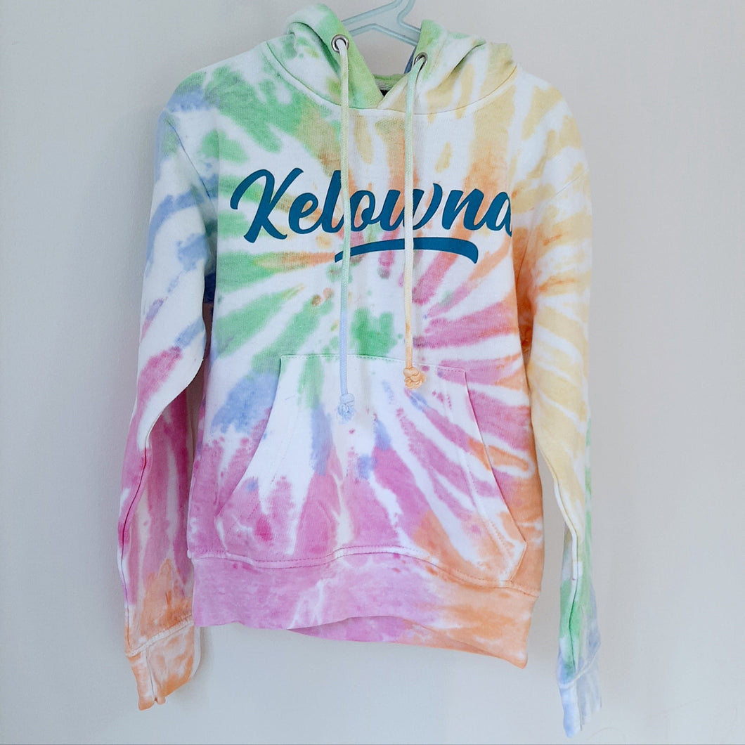 Youth Pastel Tie-dye Hoodie Kelowna Canada