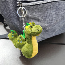 Load image into Gallery viewer, Ogopogo Stuffed Animal Keychain
