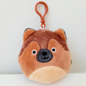 Squishmallows "Clip On" The German Sheppard Mario