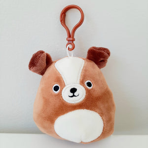 Squishmallows "Clip On" The St Bernard Dog Bernie