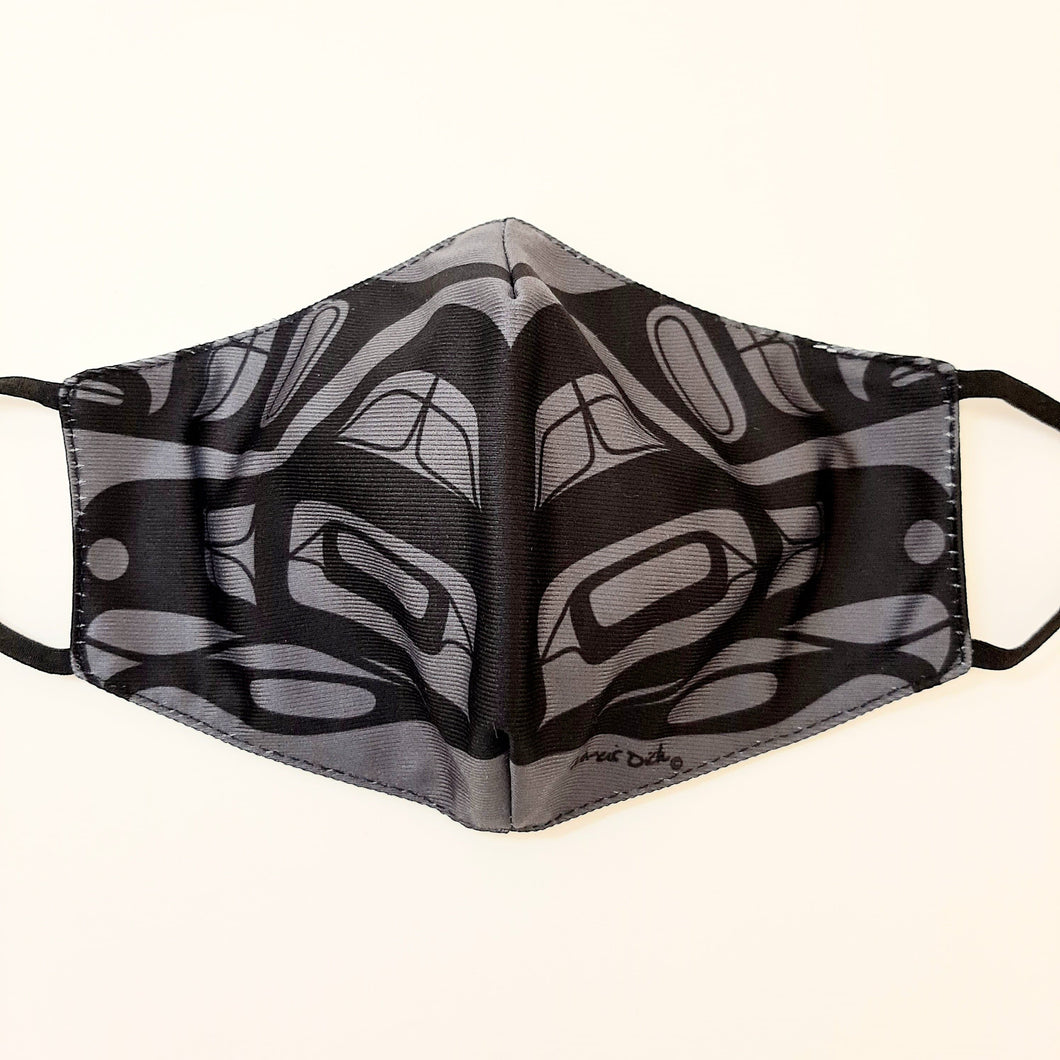 Adult Original Native Canadian Artist designed mask 