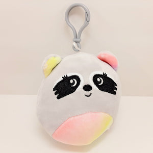 Squishmallows "Clip On" The  Raccoon Max