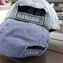 Load image into Gallery viewer, Adult Desined Patch On Cap Kelowna Canada Washed Blue
