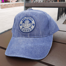 Load image into Gallery viewer, Adult Desined Patch On Cap Kelowna Canada Washed Blue
