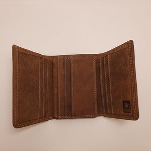 Adrian Klis Buffalo Leather Wallet Purse Card Holder #224