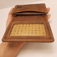 Load image into Gallery viewer, Adrian Klis Buffalo Leather Wallet Purse Card Holder #223
