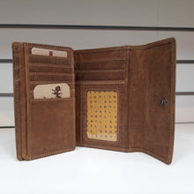 Load image into Gallery viewer, Adrian Klis Buffalo Leather Wallet Purse Card Holder #204
