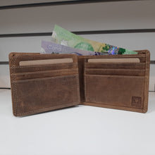 Load image into Gallery viewer, Adrian Klis Buffalo Leather Wallet Purse Card Holder #212
