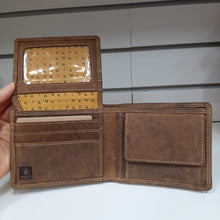 Load image into Gallery viewer, Adrian Klis Buffalo Leather Wallet Purse Card Holder #227
