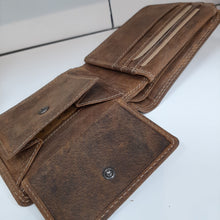 Load image into Gallery viewer, Adrian Klis Buffalo Leather Wallet Purse Card Holder #227
