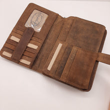 Load image into Gallery viewer, Adrian Klis Buffalo Leather Wallet Bag #2320
