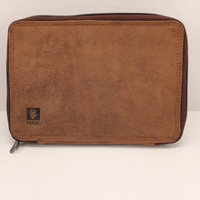 Load image into Gallery viewer, Adrian Klis Buffalo Leather 3 Way Wallet Bag Organizer Case #2323
