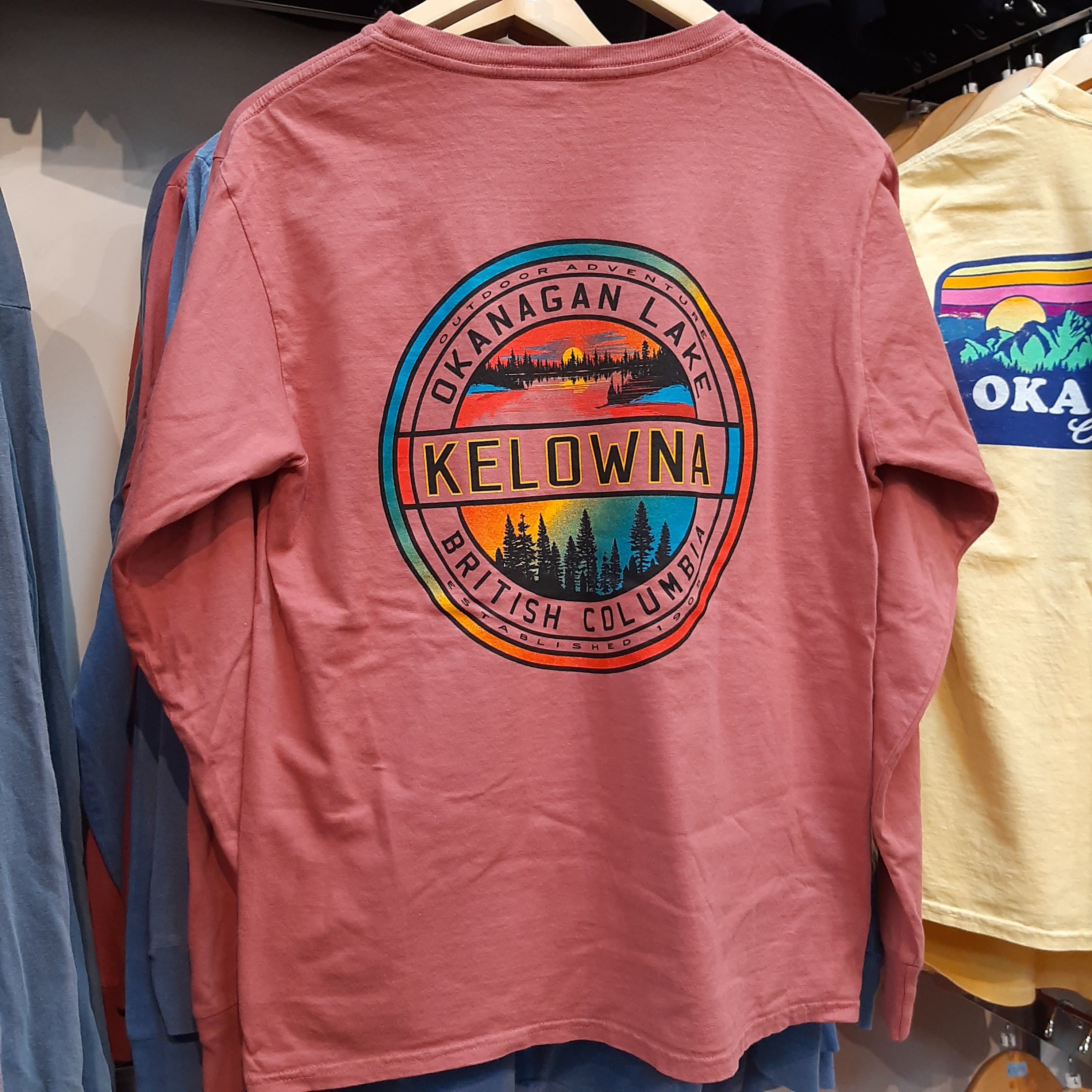 Adult Long Sleeve Shirt – OGOPOGO GIFTLAND KELOWNA